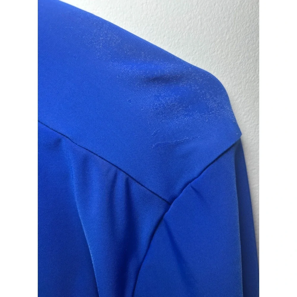 Blue Under Armour Heat Gear Compression Top Size Medium Adult